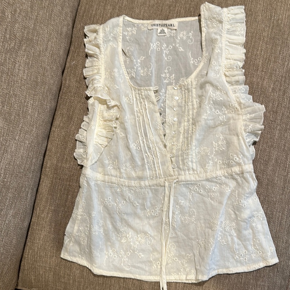 Thistlepearl cute tank top shirt